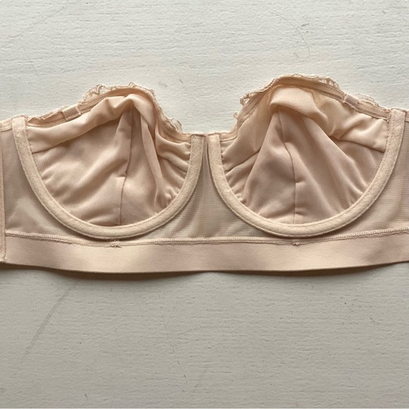 34C Lively The Lace Strapless Bra, Toasted Almond NEW‎ Style 32221 - Picture 8 of 8